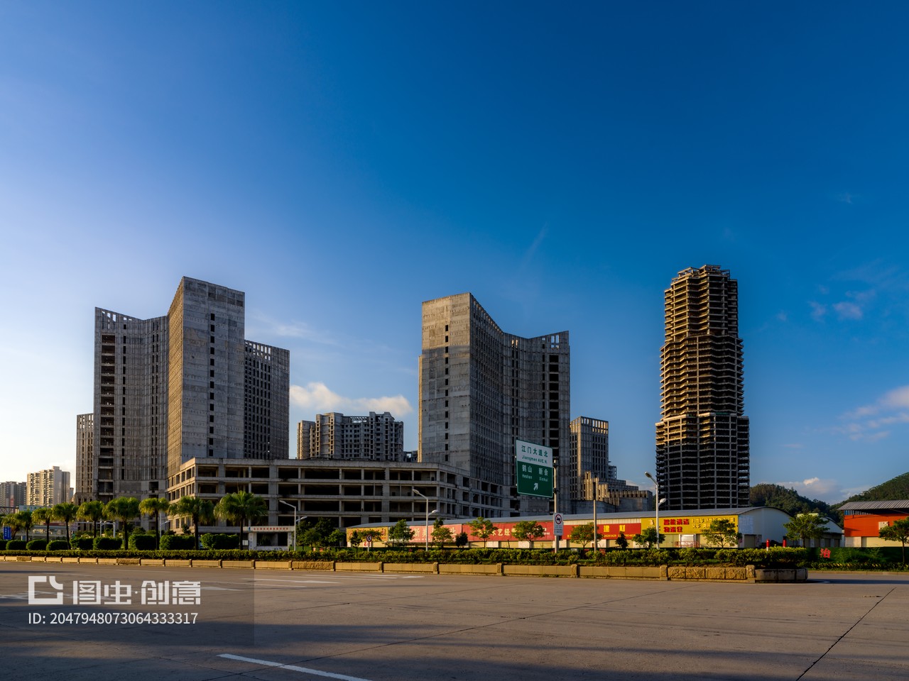 江门市银葵医院建筑工地