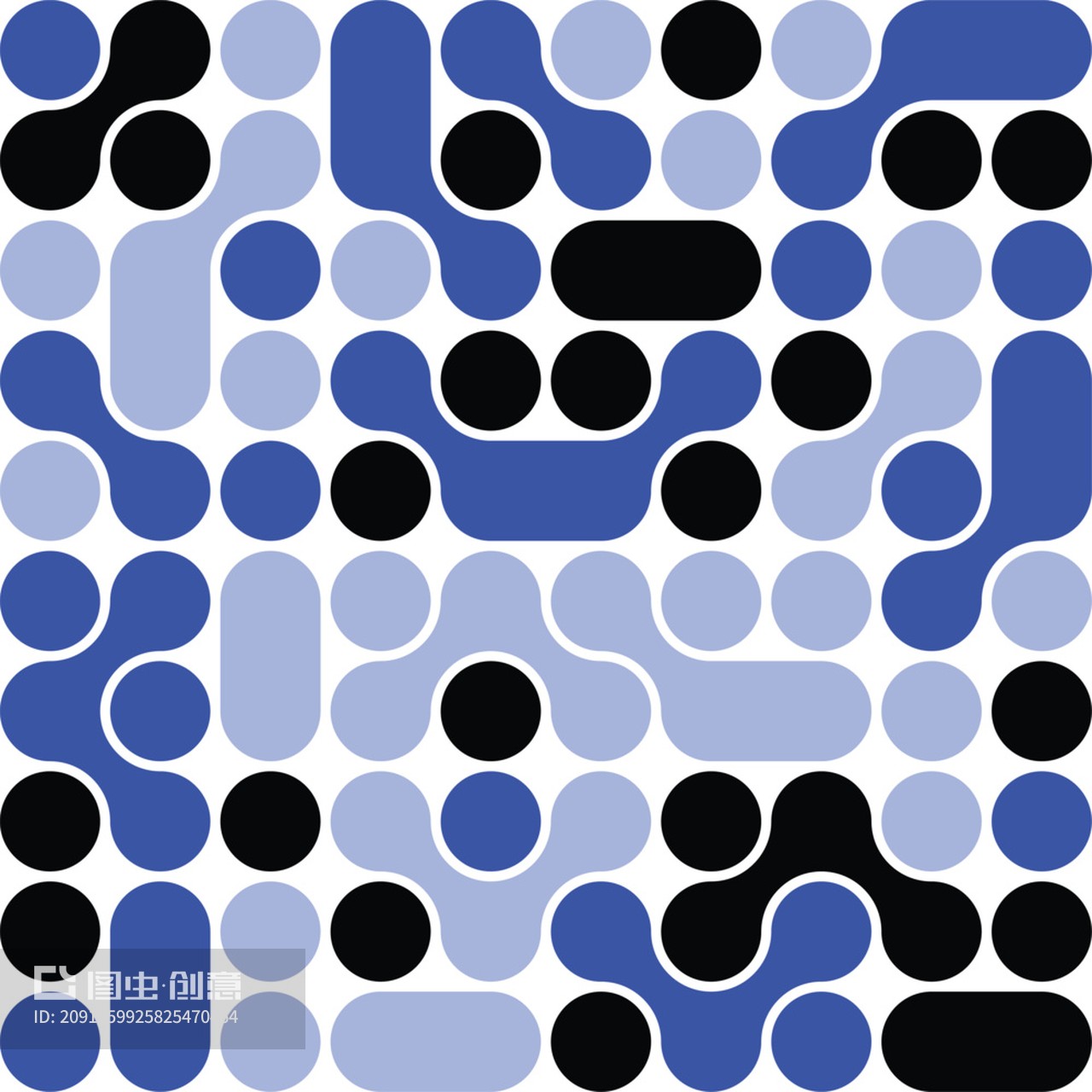 元球连接点集矢量圆形形状抽象几何点用于图案贴纸徽章海报